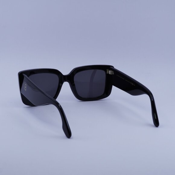 Victoria Beckham VB653S 001 Sunglasses Black Square Frame, Smoke Lenses - Picture 5 of 9